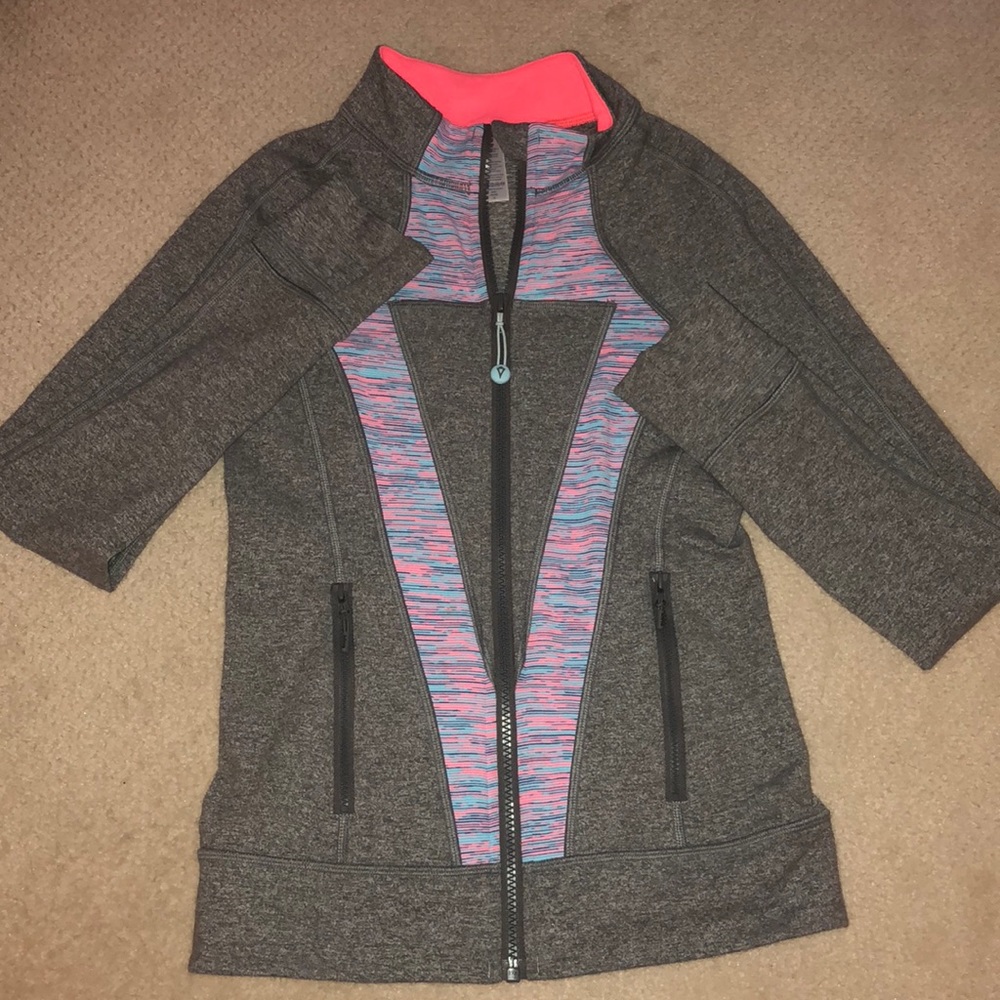 gray jacket